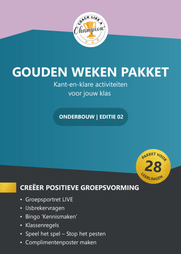 Het Gouden Weken Pakket VO - Onderbouw - Editie 2